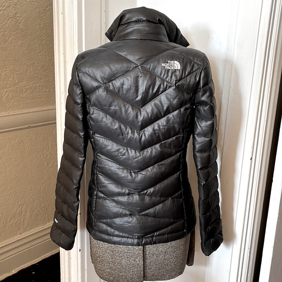 The North Face Flare 550 Goose Down Short Black Puffer Zip Up Ski Jacket, sz XS - Picture 11 of 16